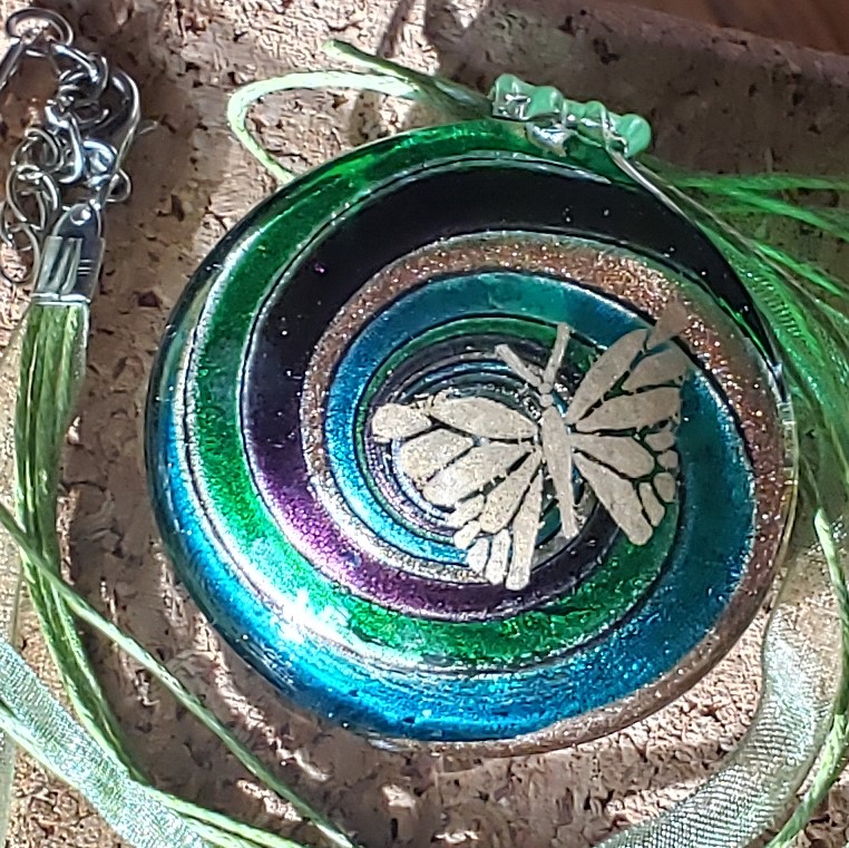 Butterfly Swirl Necklace